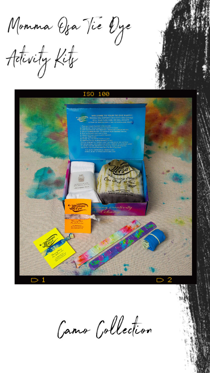 CAMO COLLECTION                                  Tie Dye Activity Kit