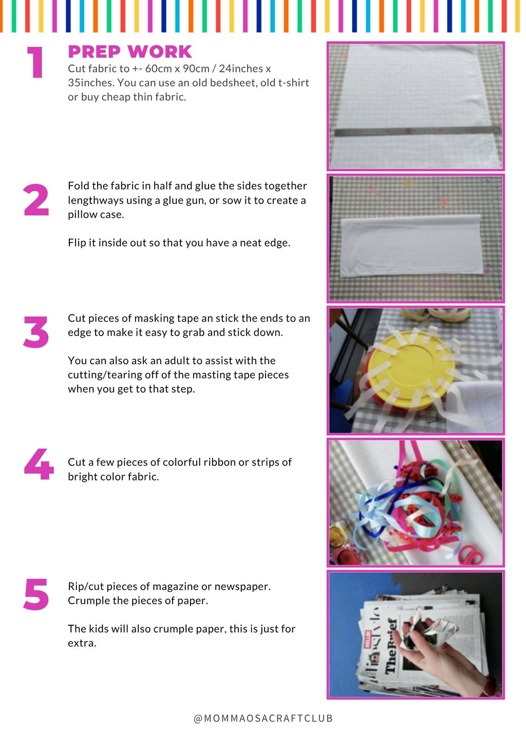 🍭 Momma Osa Craft Club: Giant Candy Craft (Free Download!)
