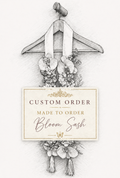 Custom Color - Made to Order - Bloom Sash