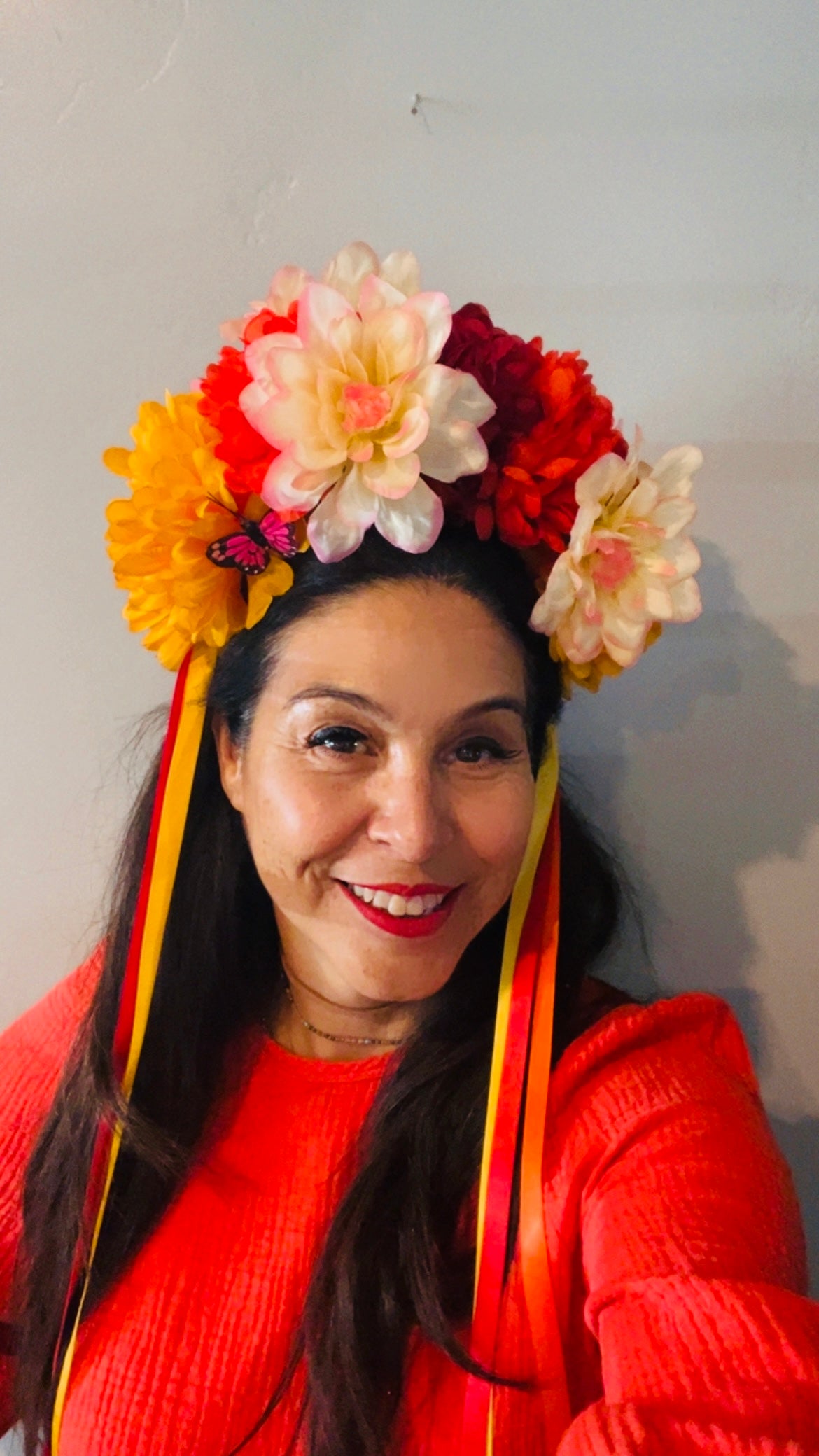 Multi Color Mexican Floral Headband