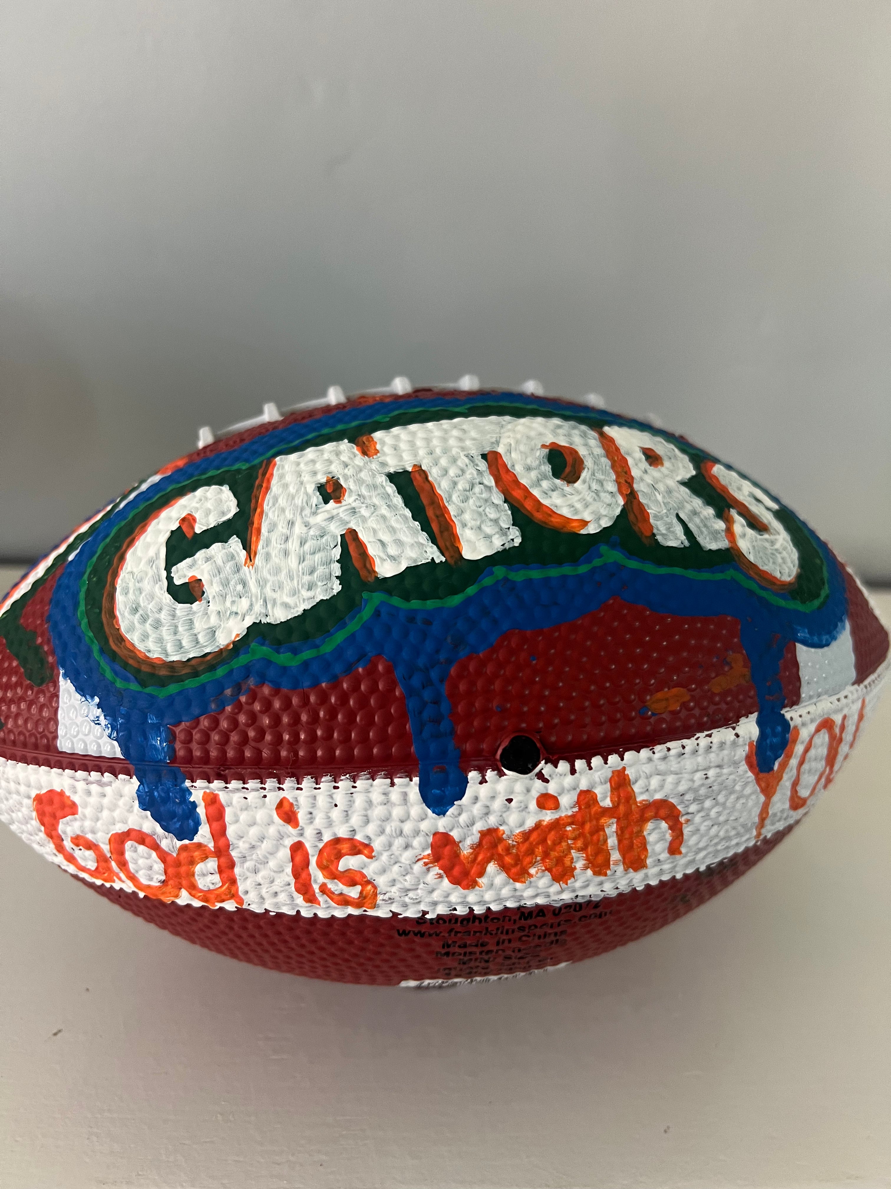 Custom Hand Painted Footballs