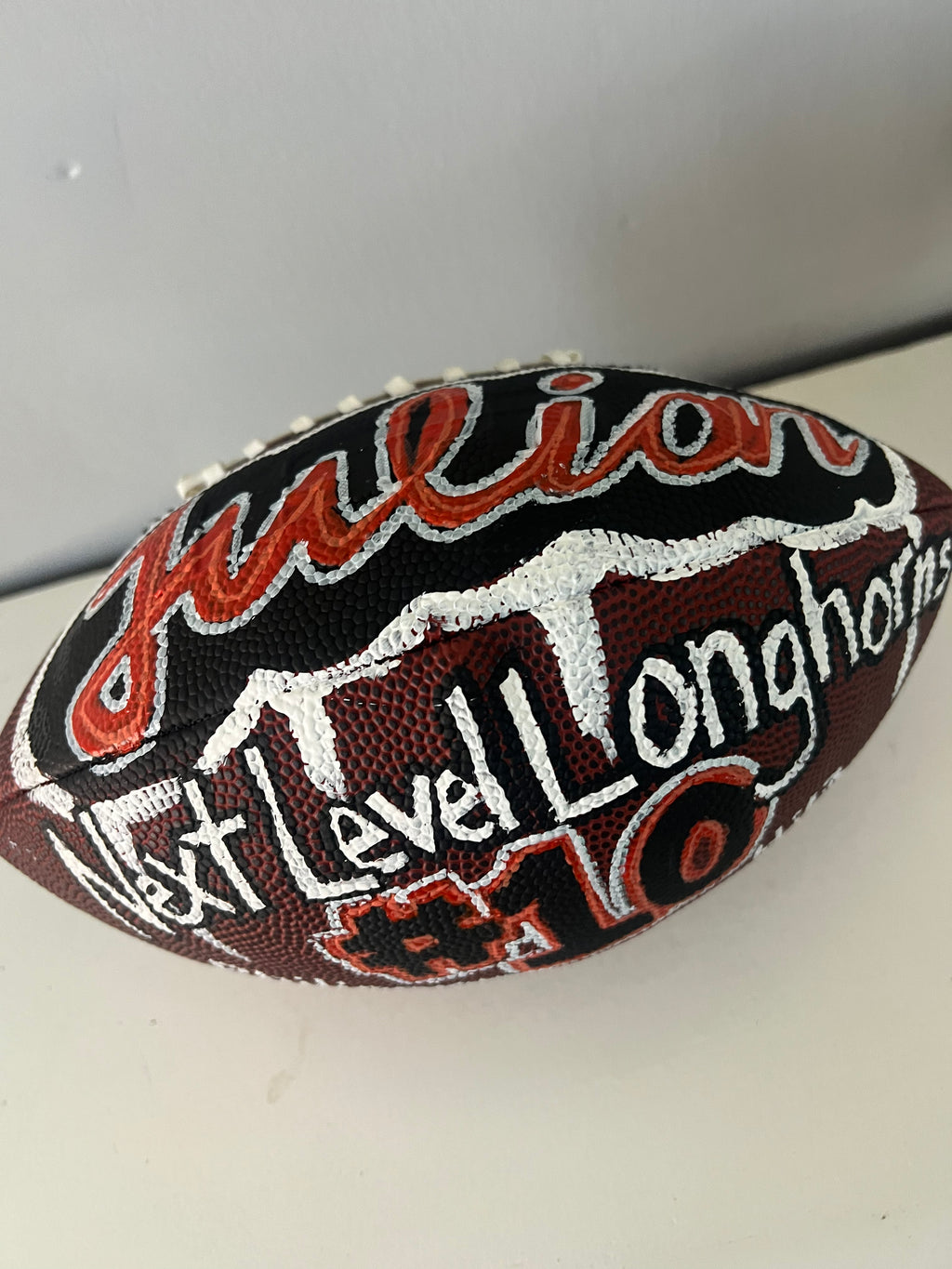 Custom Hand Painted Footballs