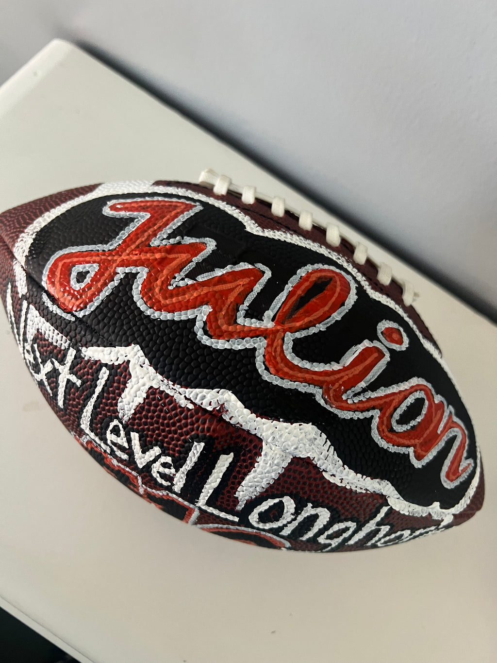 Custom Hand Painted Footballs