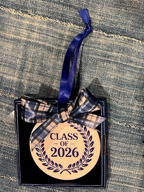 Custom St. John Bosco Graduation Christmas Ornament – Personalized Ceramic Keepsake