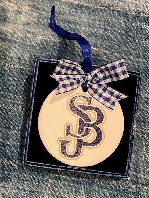 Custom St. John Bosco Graduation Christmas Ornament – Personalized Ceramic Keepsake