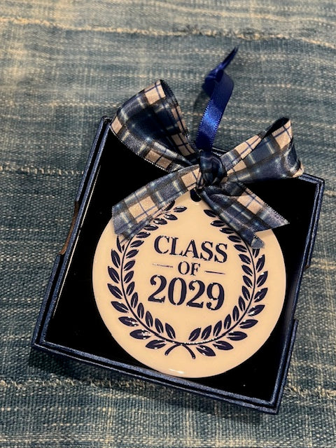 Custom St. John Bosco Graduation Christmas Ornament – Personalized Ceramic Keepsake