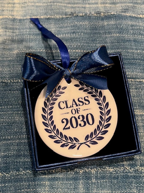 Custom St. John Bosco Graduation Christmas Ornament – Personalized Ceramic Keepsake