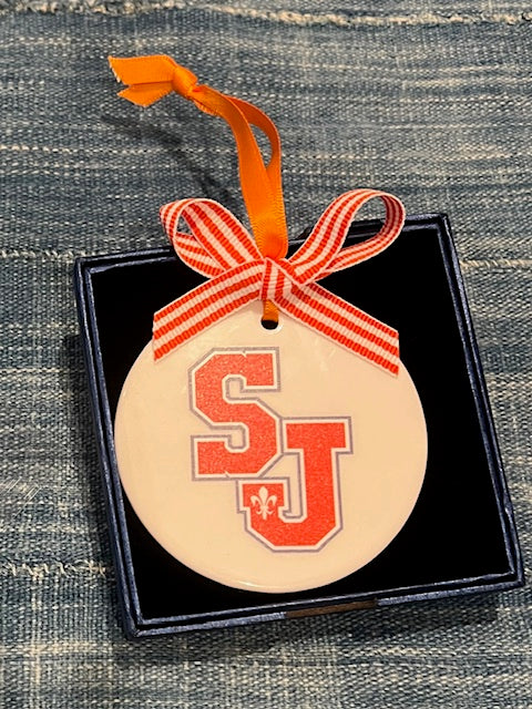 Custom St. Joseph Graduation Christmas Ornament – Personalized Ceramic Keepsake