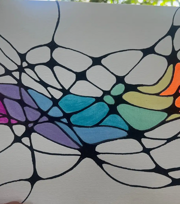 Painting Neurographic Art | Destress and Refocus Kit