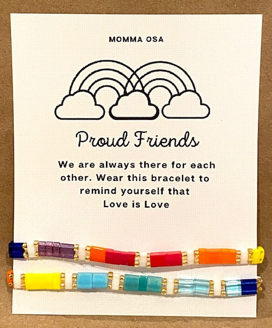 Proud Friends - Friendship Bracelets