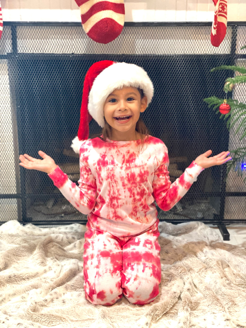Peppermint Collection - 2 PC Pajama- Tie Dye Activity Kit