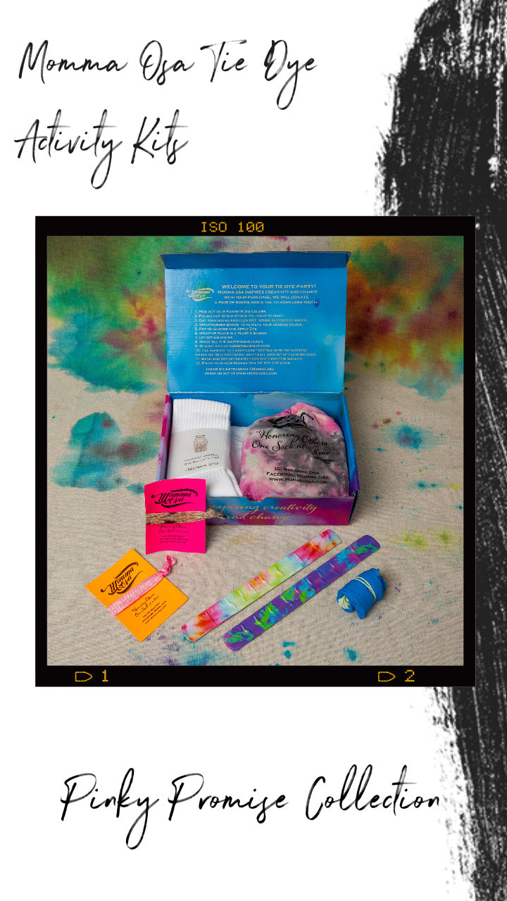 PINKY PROMISE COLLECTION                                                                    Tie Dye Activity Kit