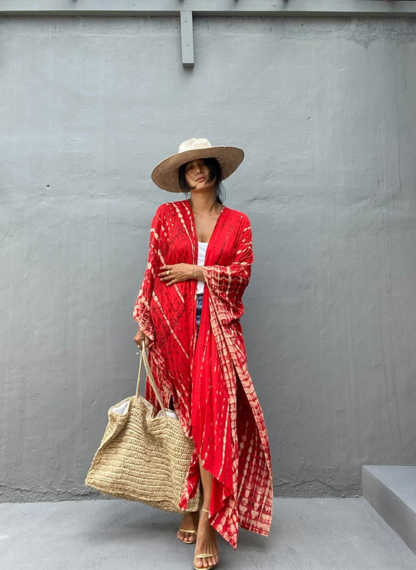 Red/White Kimono